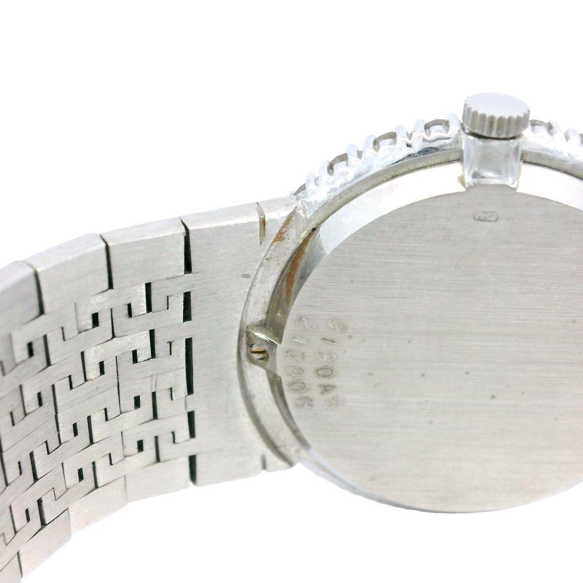 Vintage Ladies Piaget Watch in 18K White Gold Watch with Diamond Bezel 1
