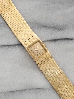 Vintage Ladies Rolex Precision 50s 18K Gold Manual Wind Reference 8209 Belt