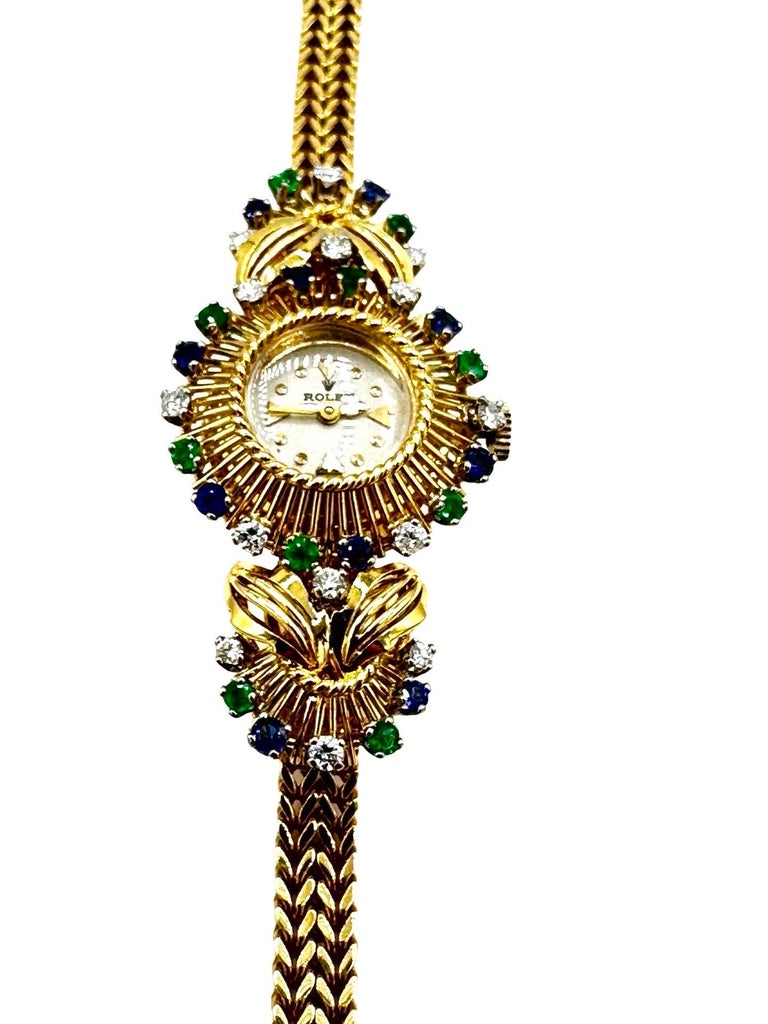 Sapphire Connect Montre A Gousset Rolex Vintage Ladies Rolex