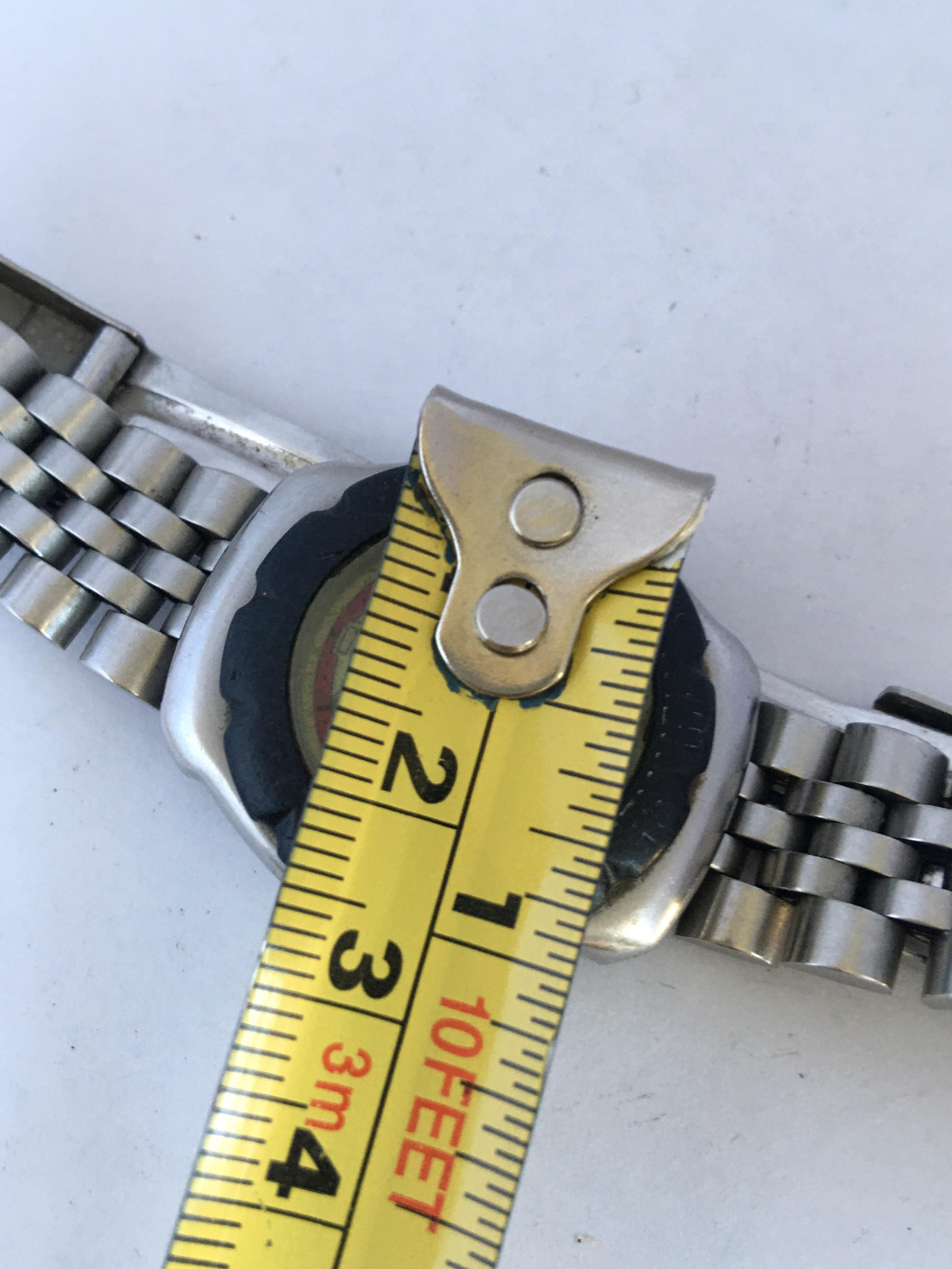 Vintage Ladies TAG Heuer Formula 1 with Black Bessel and Stainless Steel Strap 5