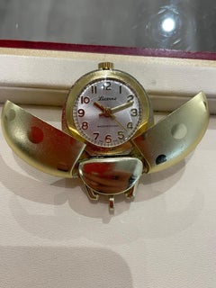 Vintage Ladybug Watch Pendant Estate