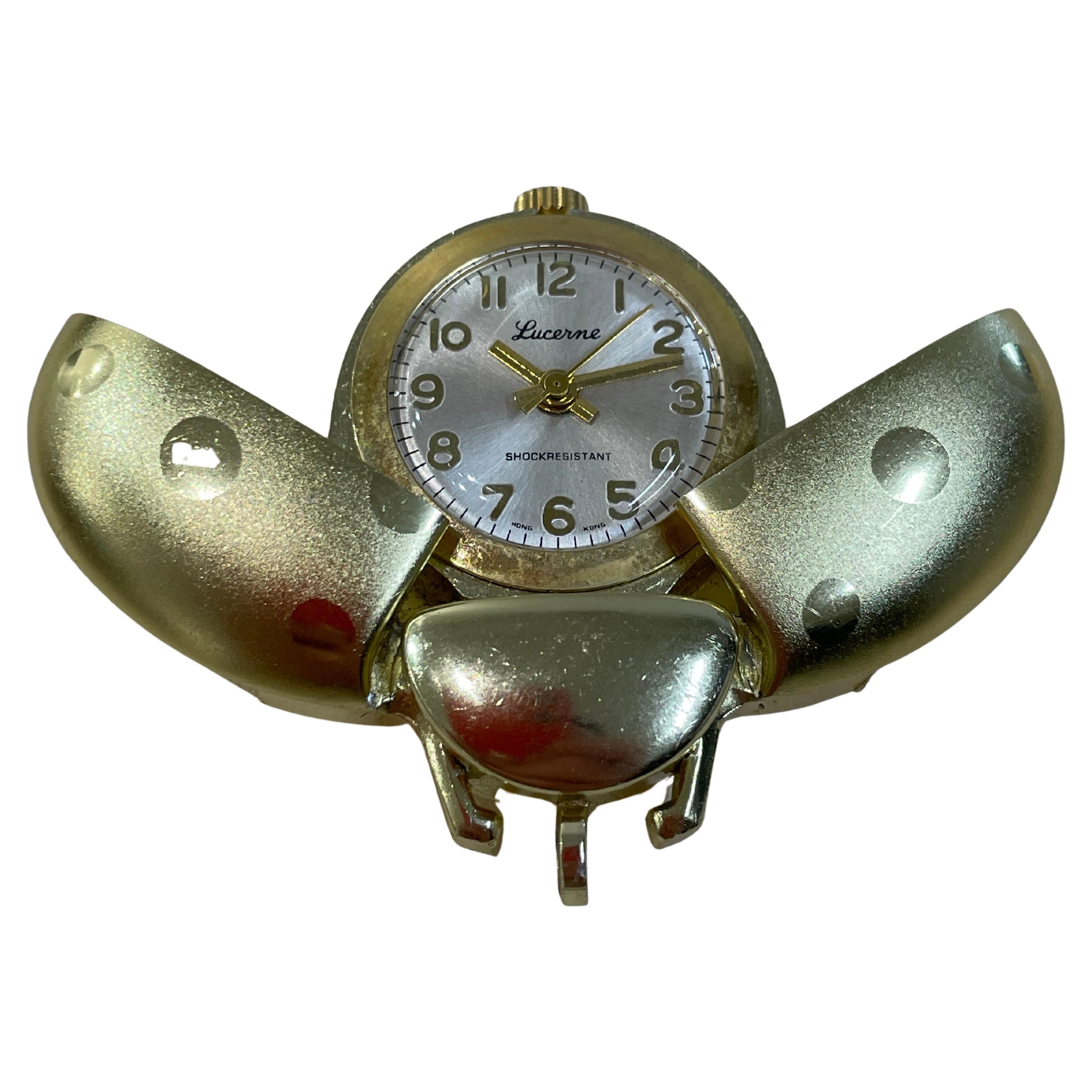 Vintage Ladybug Watch Pendant Estate For Sale