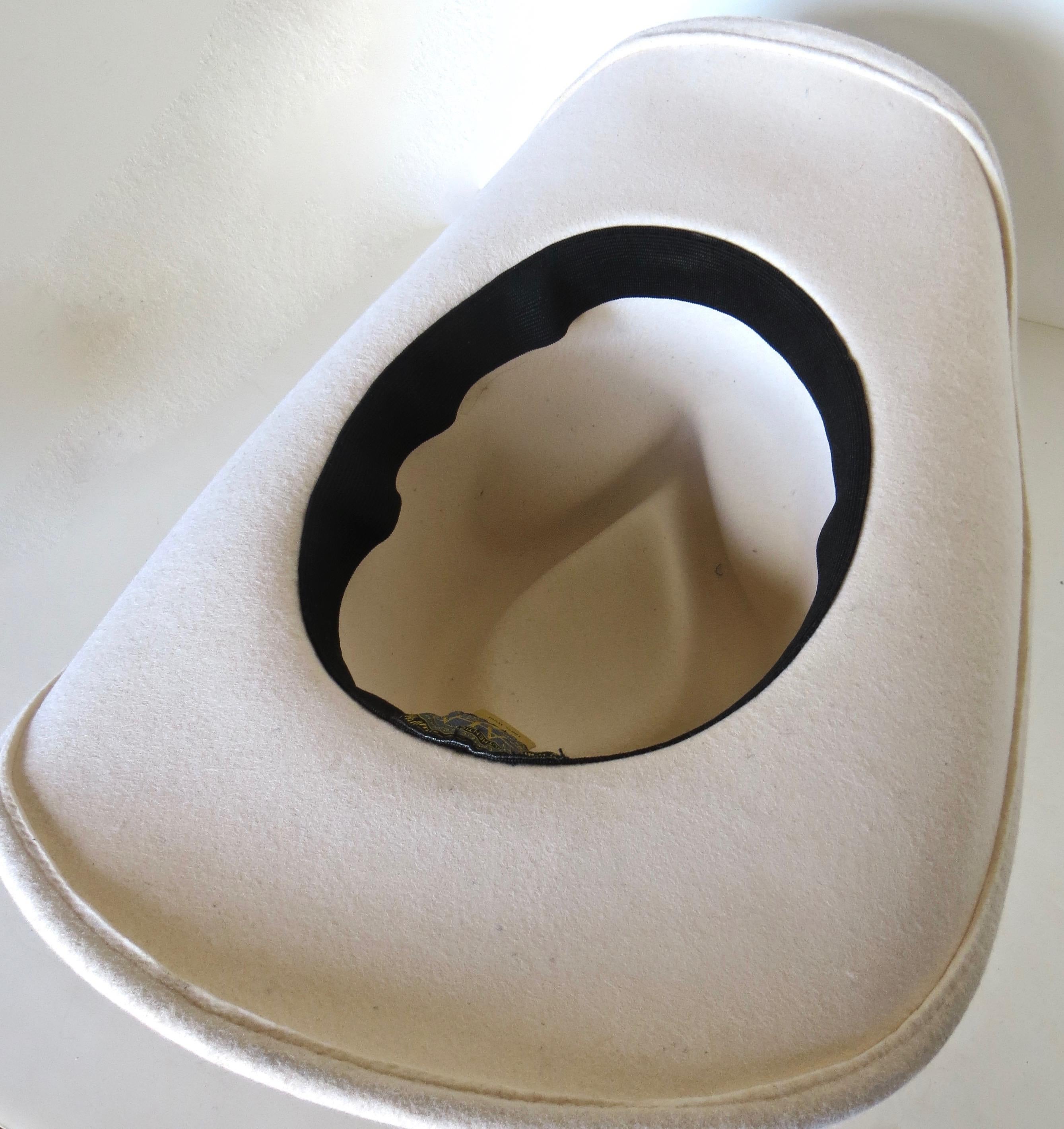 Modern Vintage Lady's Western Style Cowgirl Hat by Dorfman Pacific Company, American