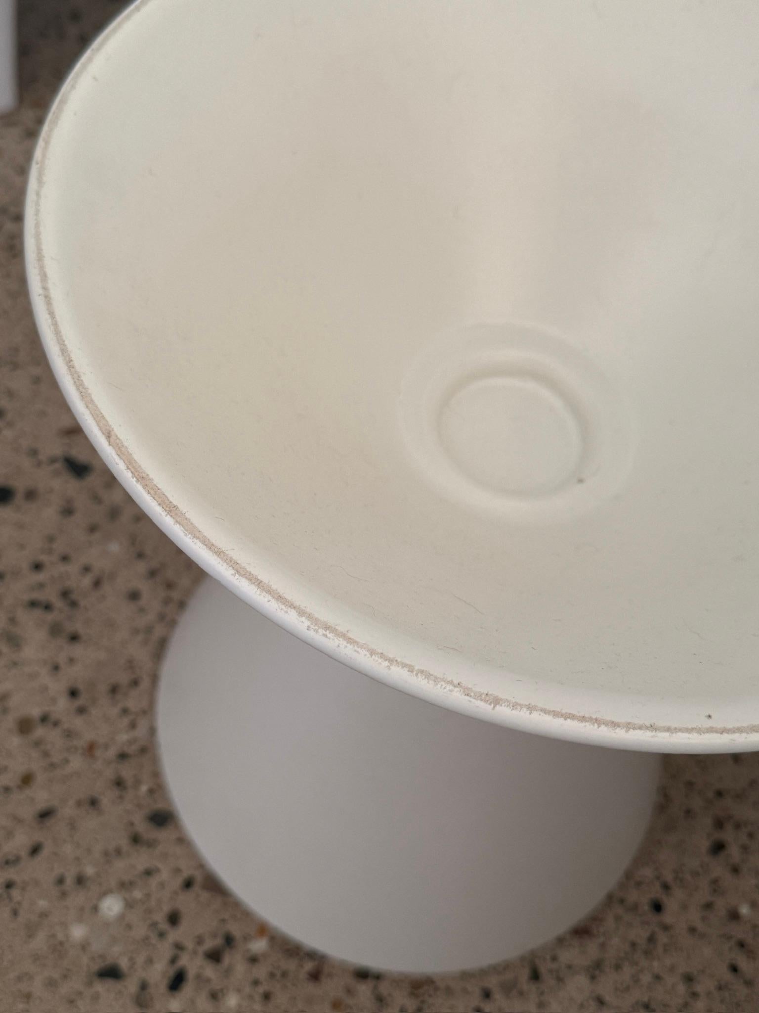 Vintage Lagardo Tackett Architectural Pottery T-22 Double Cone Planter Sand Urn 2