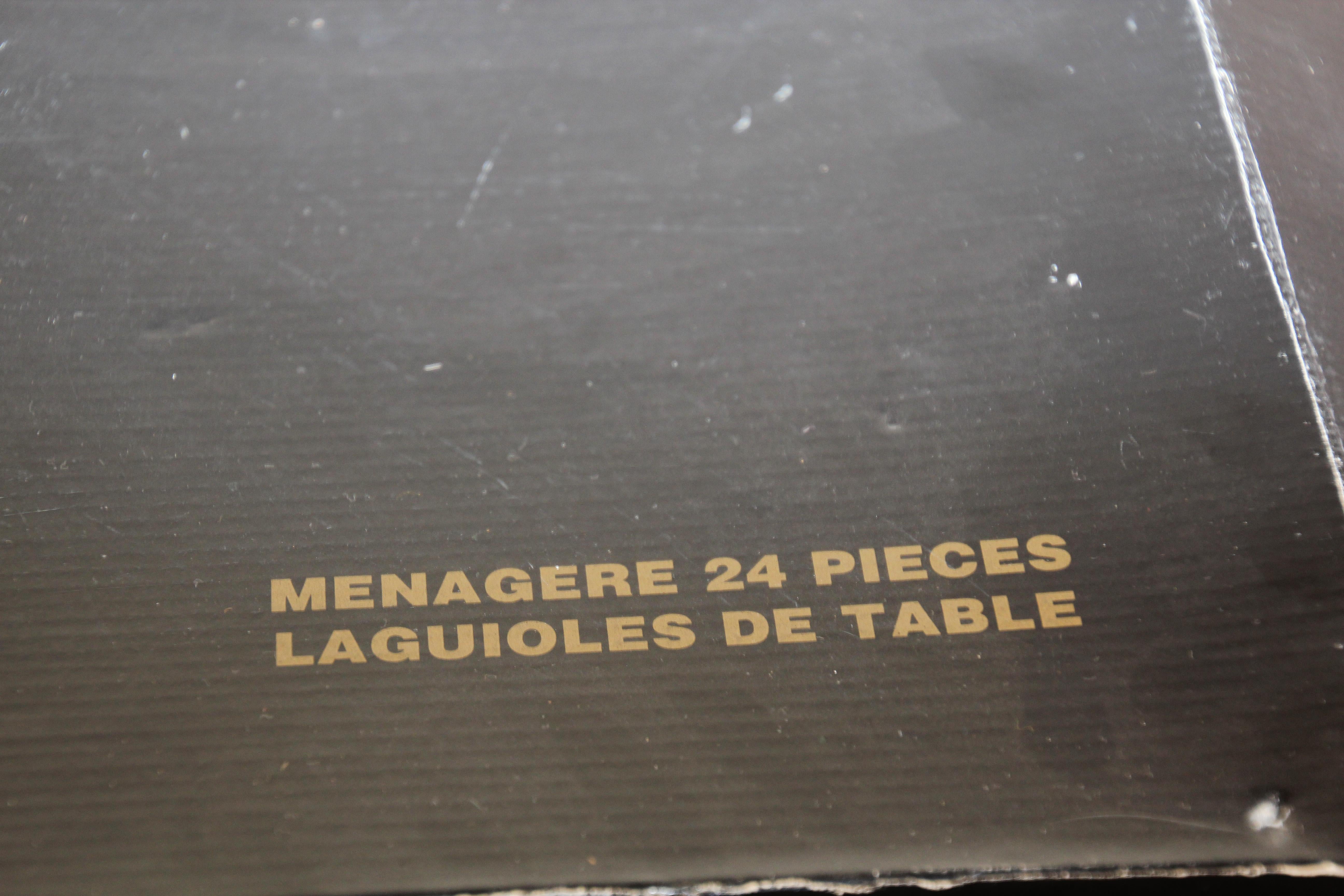 French Vintage Laguiole de France 24 Piece Flatware Set