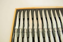 Vintage Laguiole Frankreich 12 Pieces Steak-Messer