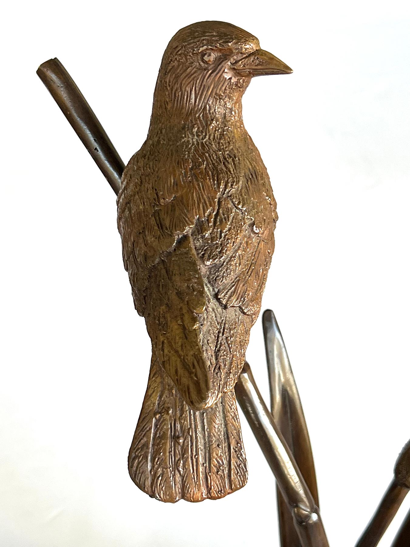 Altro Scultura di uccello in bronzo d'epoca dello Studio A di Lake Geneva in vendita