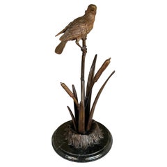 Vintage Lake Geneva Studios Bronze Bird Sculpture