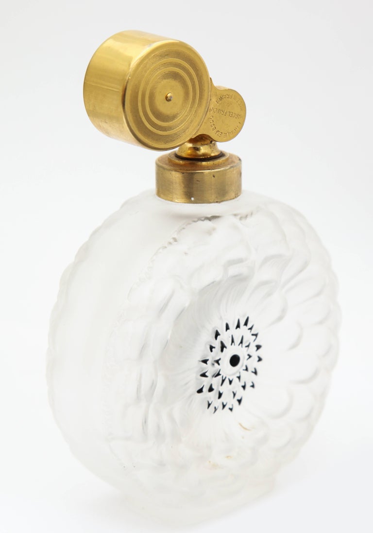 Vintage Lalique Perfume Bottle and Atomizer at 1stDibs