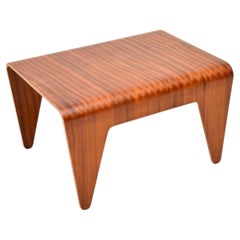 Table d'appoint vintage en contreplaqué stratifié de Marcel Breuer pour Isokon