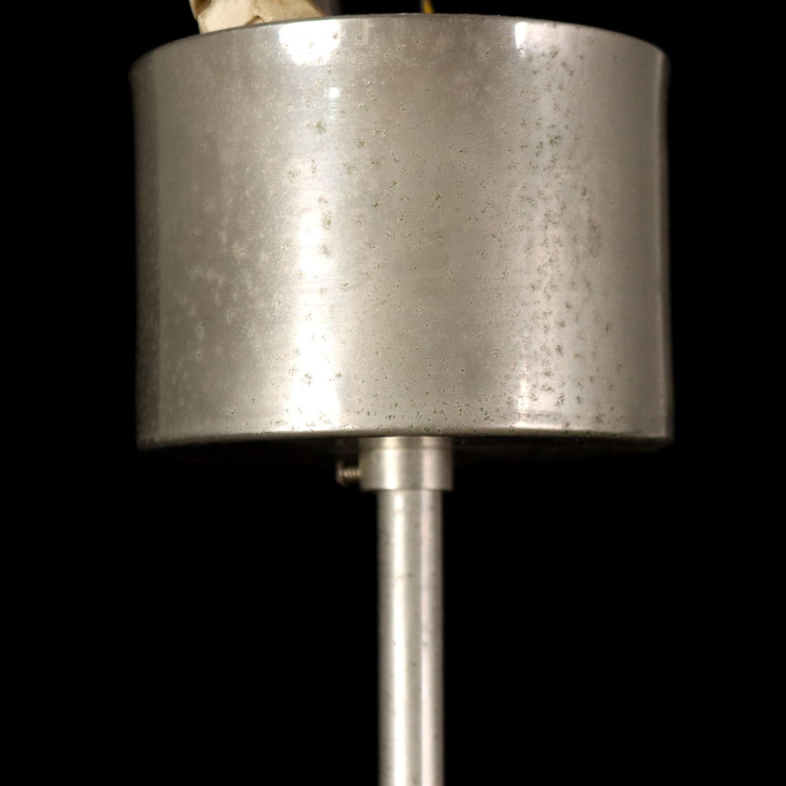 Vintage Lamp Aluminium Italy, 1960s For Sale 5