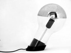 Lampada d'epoca Lumenform Cesare Leonardi - Franca Stagi Design Italia 1970
