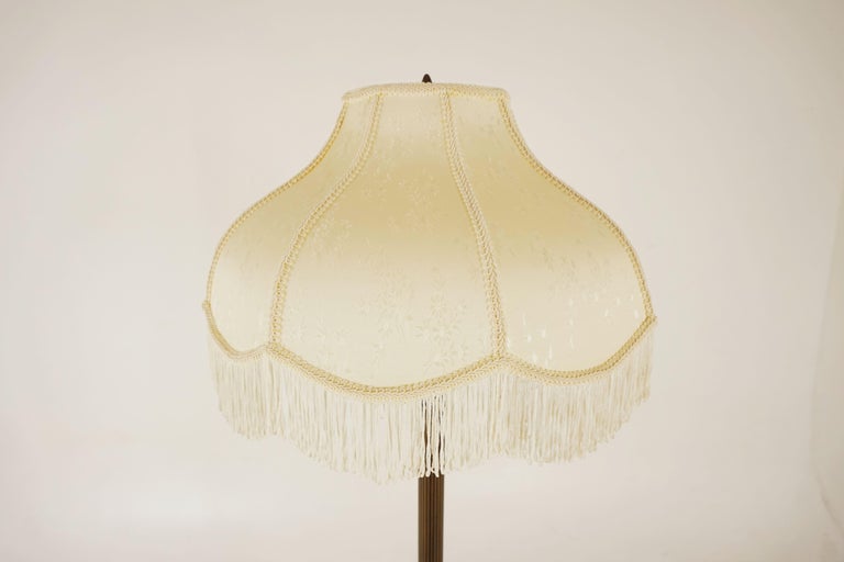 Vintage Lamp, Metal Standing Lamp, Floor Lamp and Shape, Canada 1930