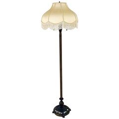Vintage Lamp, Metal Standing Lamp, Floor Lamp and Shape, Canada 1930, B2102