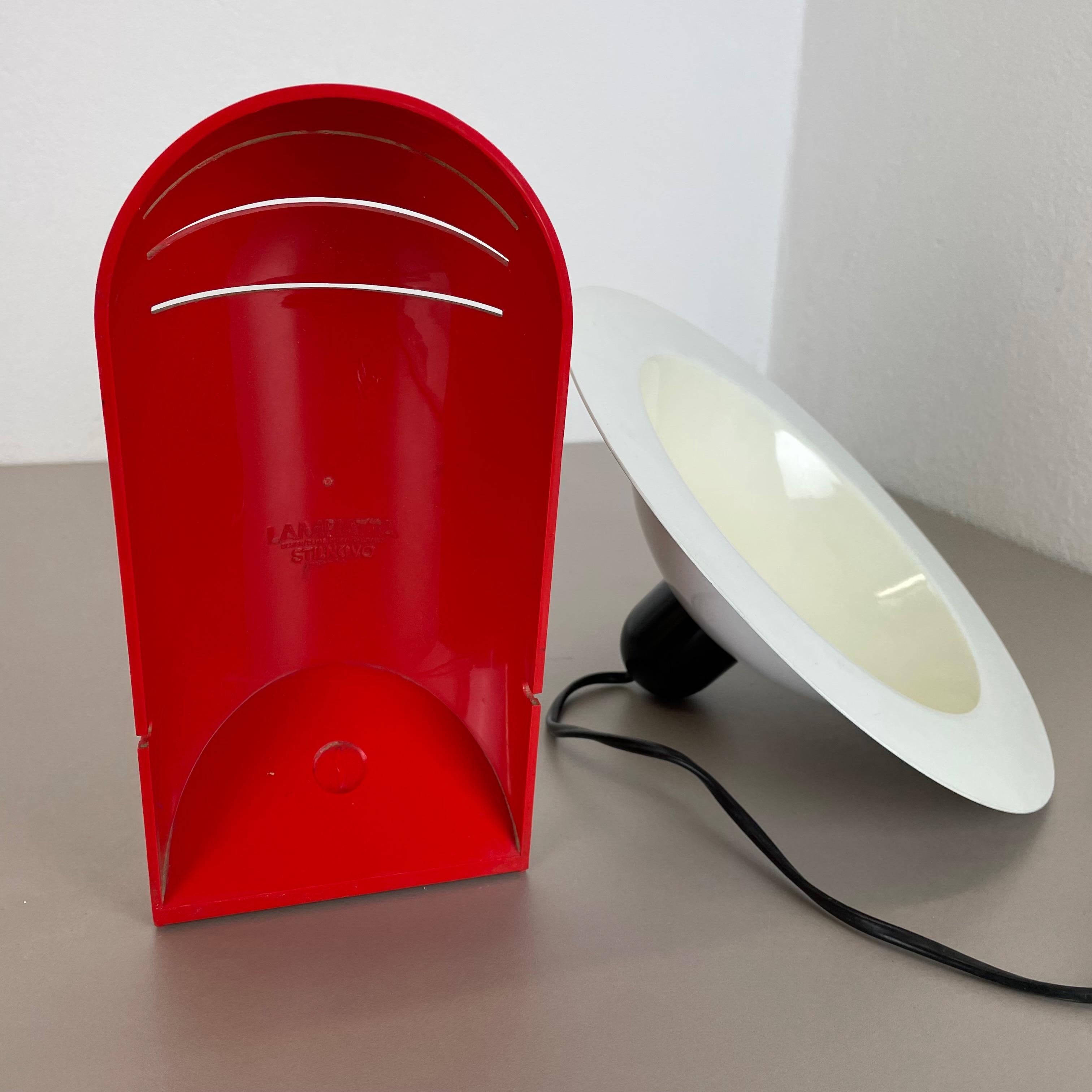 Vintage Lampiatta Table Lamp by De Pas D'urbino Lomazzi for Stilnovo, Italy 1970 For Sale 4