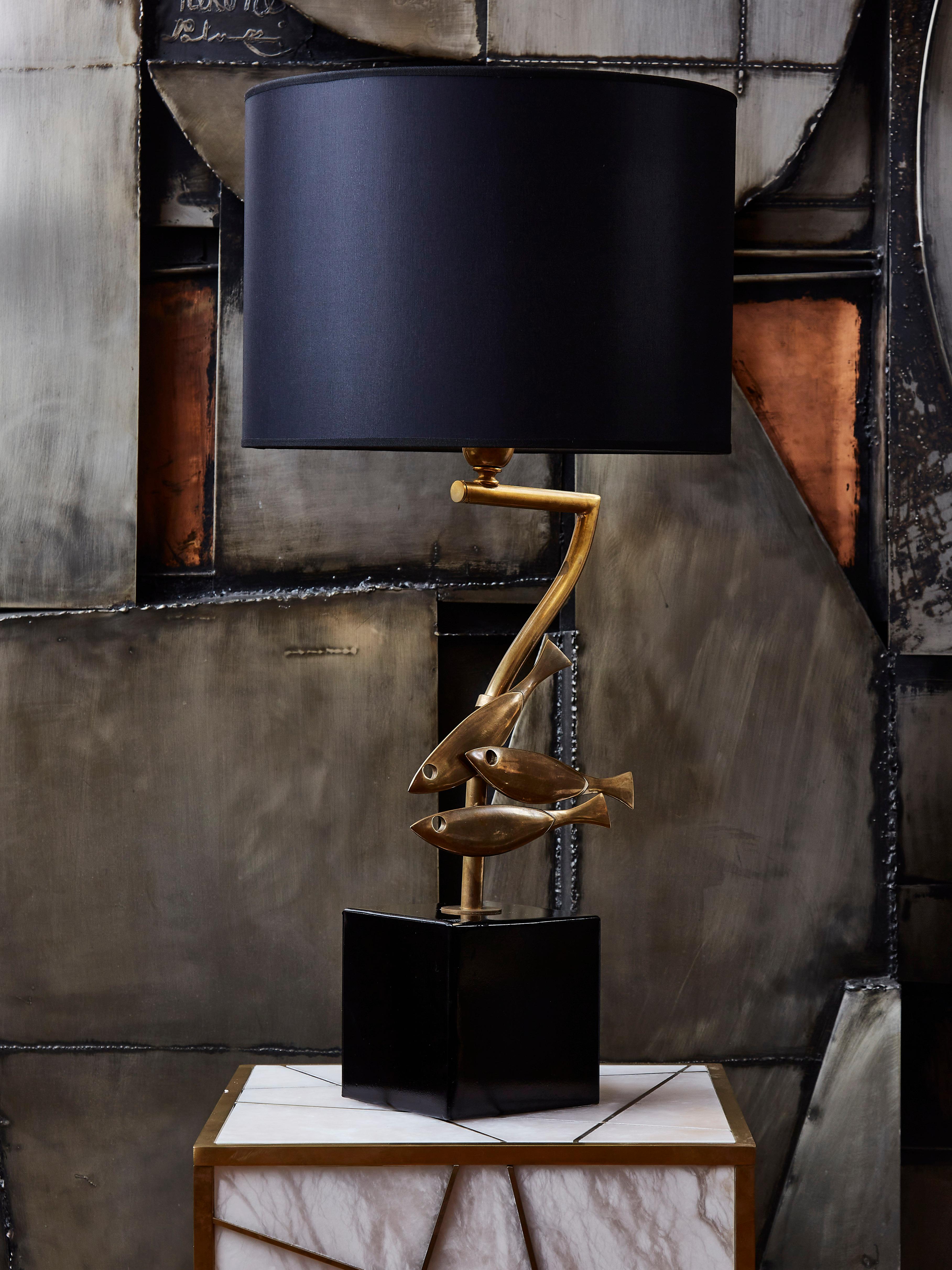 Mid-Century Modern Lampes vintage en laiton en vente
