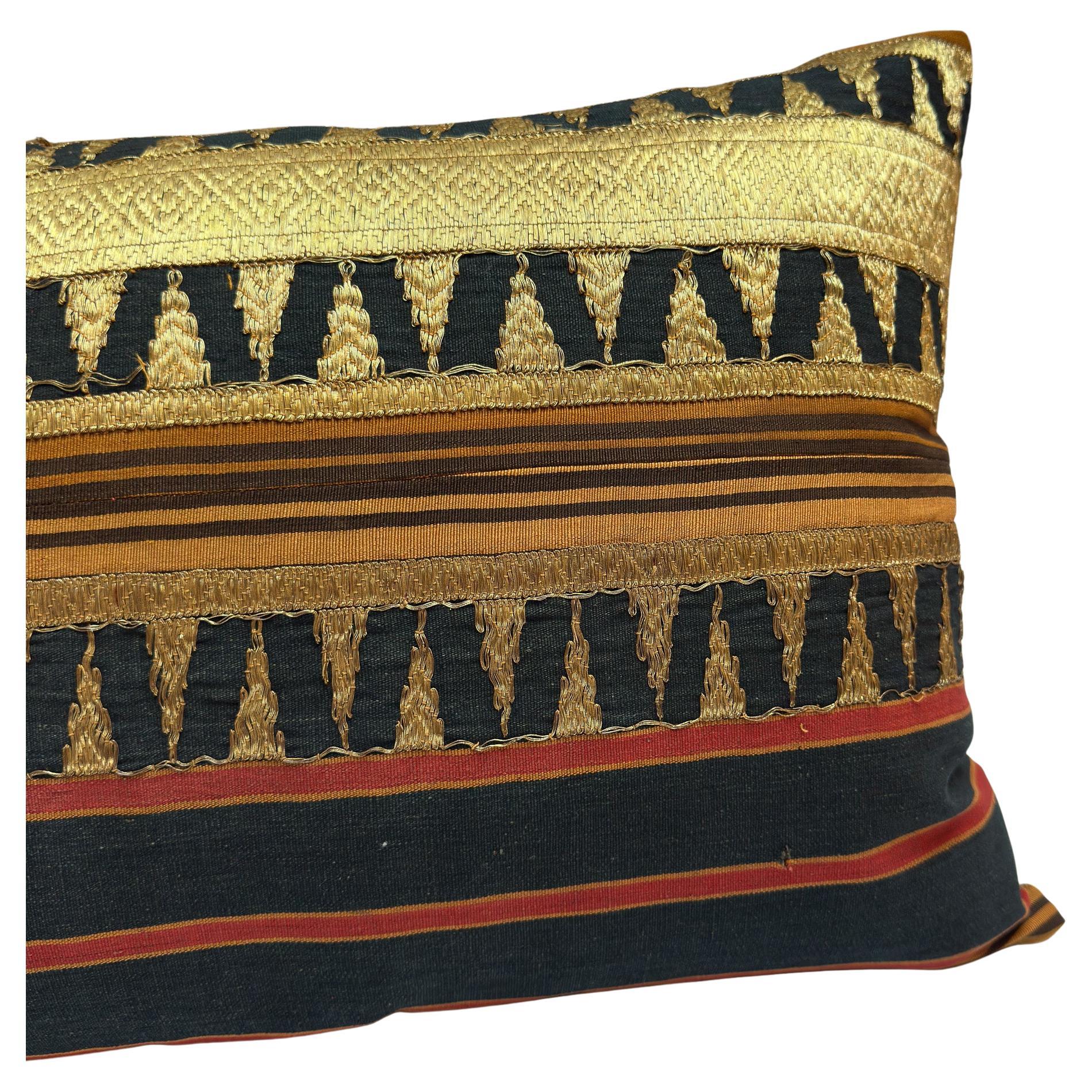 Tessuto a mano Vintage Lampung Pillow Cover in vendita