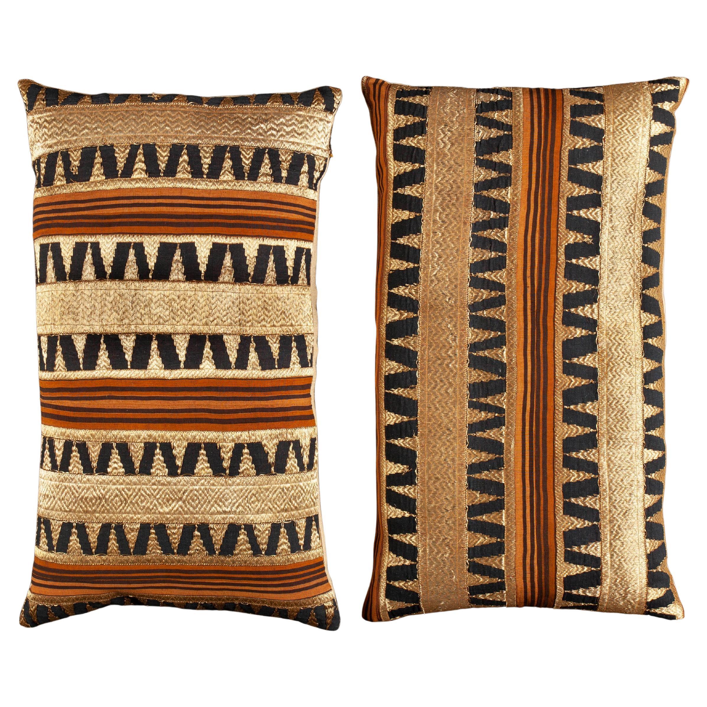 Vintage Lampung Pillow Covers (Pair)