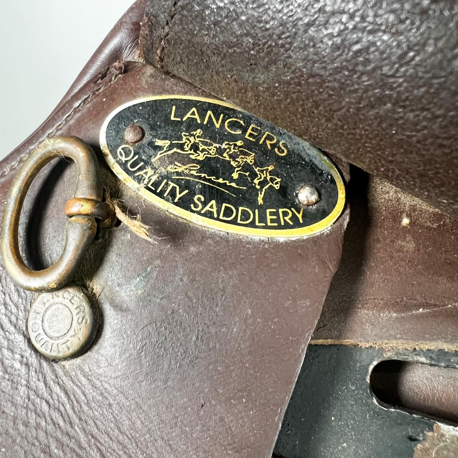Vintage Lancers Quality Saddlery Horse Riding Saddle 5