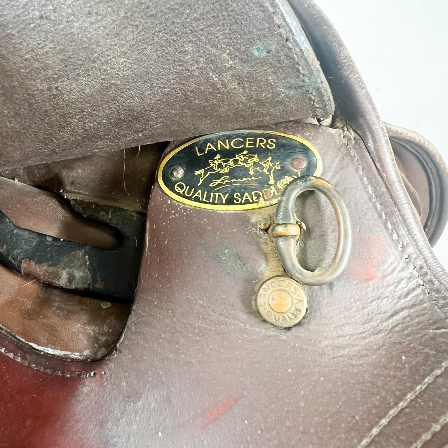 Vintage Lancers Quality Saddlery Horse Riding Saddle In Good Condition In Chula Vista, CA