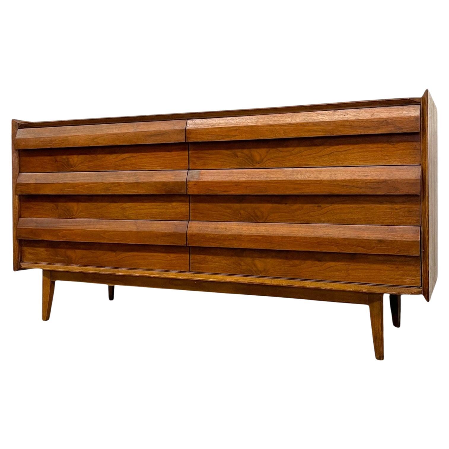 Vintage Lane's 1st Edition Mid Century Modern 6-Schubladen-Kombination