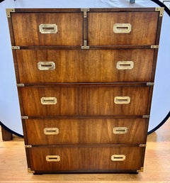 Vintage Lane Alta Vista Campaign Style Chest Dresser Highboy