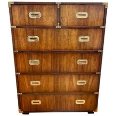 Vintage Lane Alta Vista Campaign Style Chest Dresser Highboy