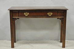 Vintage Lane Altavista Georgian Chippendale Cherry Wood Small Console Table
