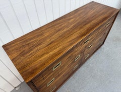Vintage Lane Campaign Style Walnut Dresser