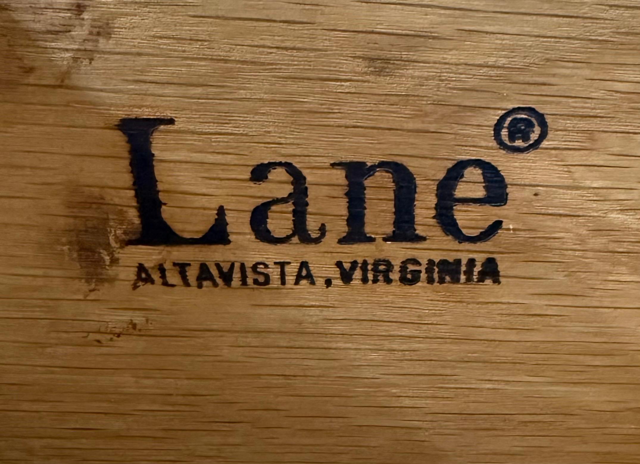 Vintage Lane Campaign Style Walnut High Chest 1