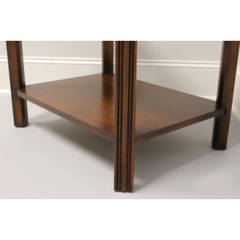 LANE Chippendale Style Inlaid Mahogany End Side Table 3