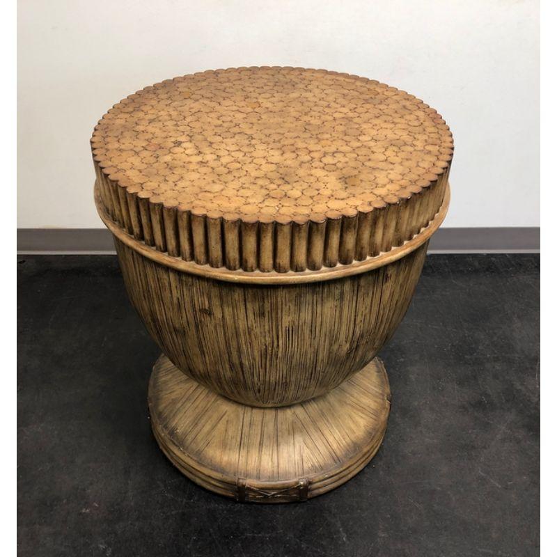 LANE VENTURE Faux Bamboo Round Table Base 1