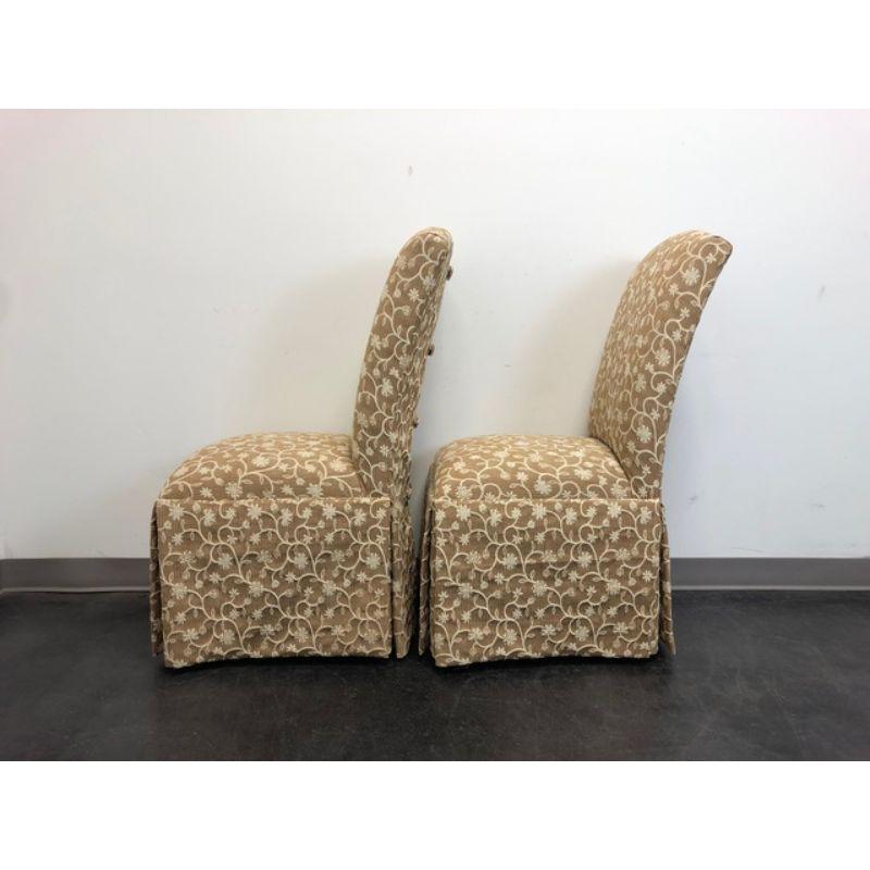 LANE Venture Transitional Style Parsons Chairs - Pair A In Good Condition In Charlotte, NC