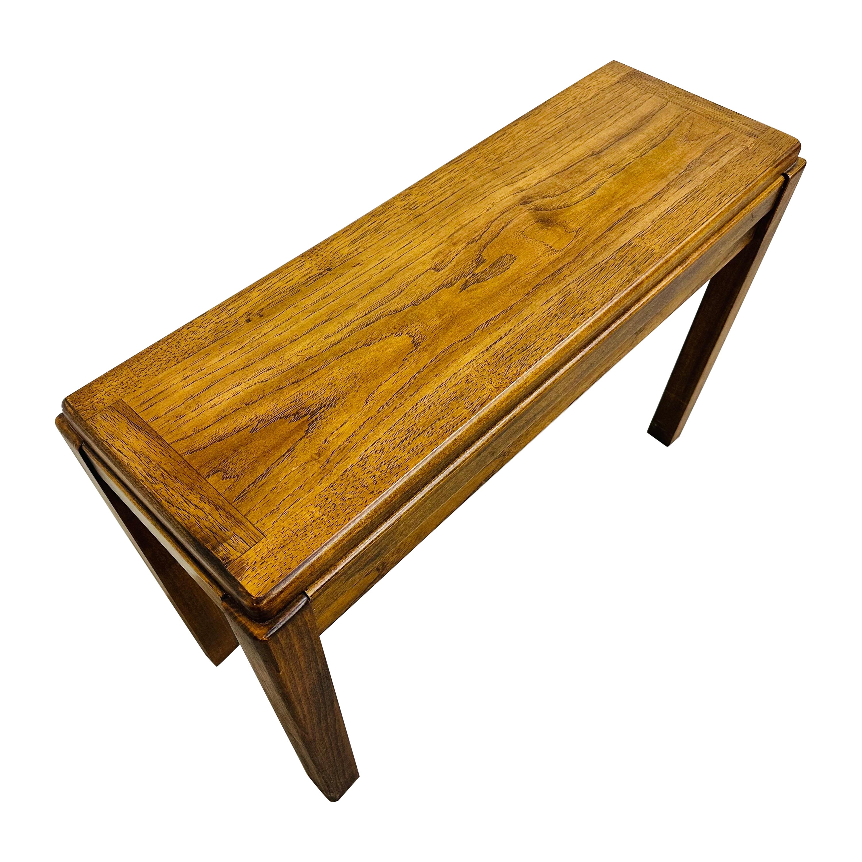 Vintage Lane Walnut Console Table