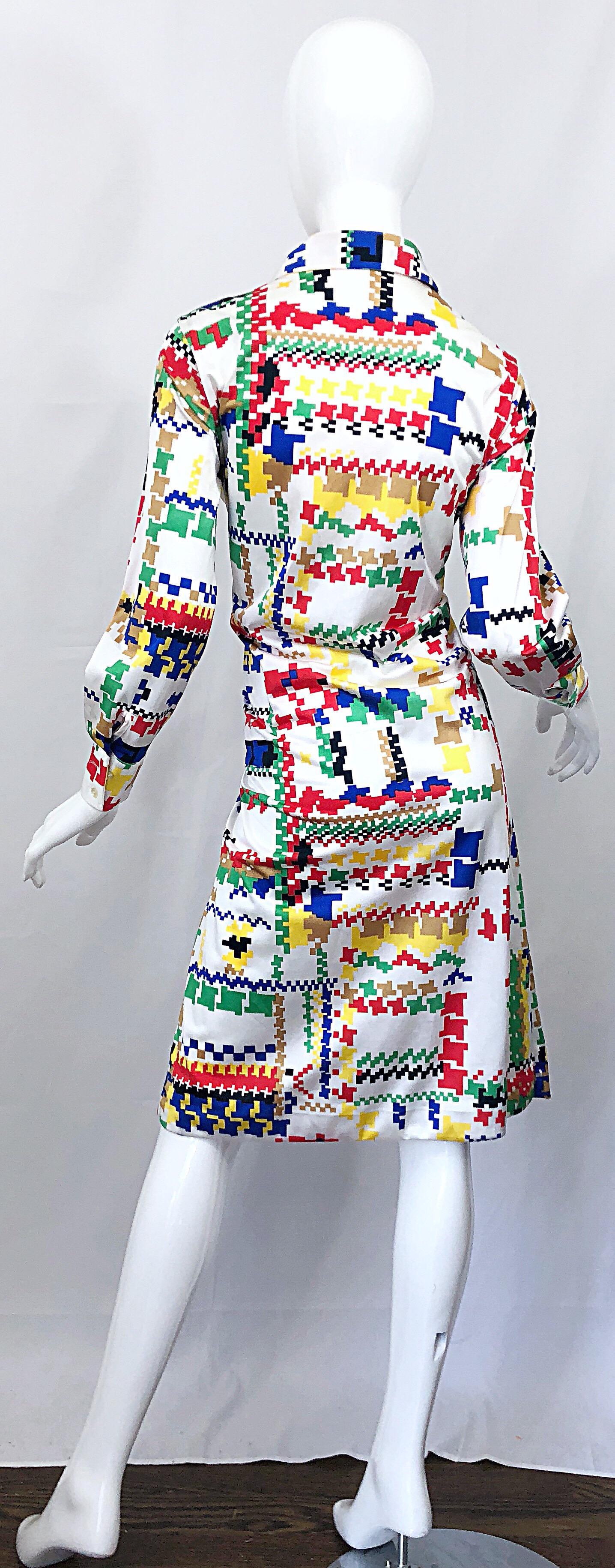 1970s shirt dress