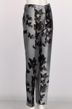 Pantaloni a farfalla in seta vintage Lanvin Alber Elbaz A/I 2013