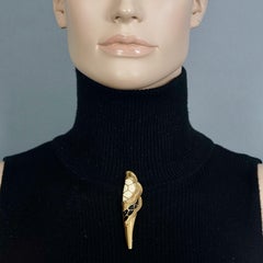 Vintage LANVIN GERMANY Cornucopia Enamel Brooch