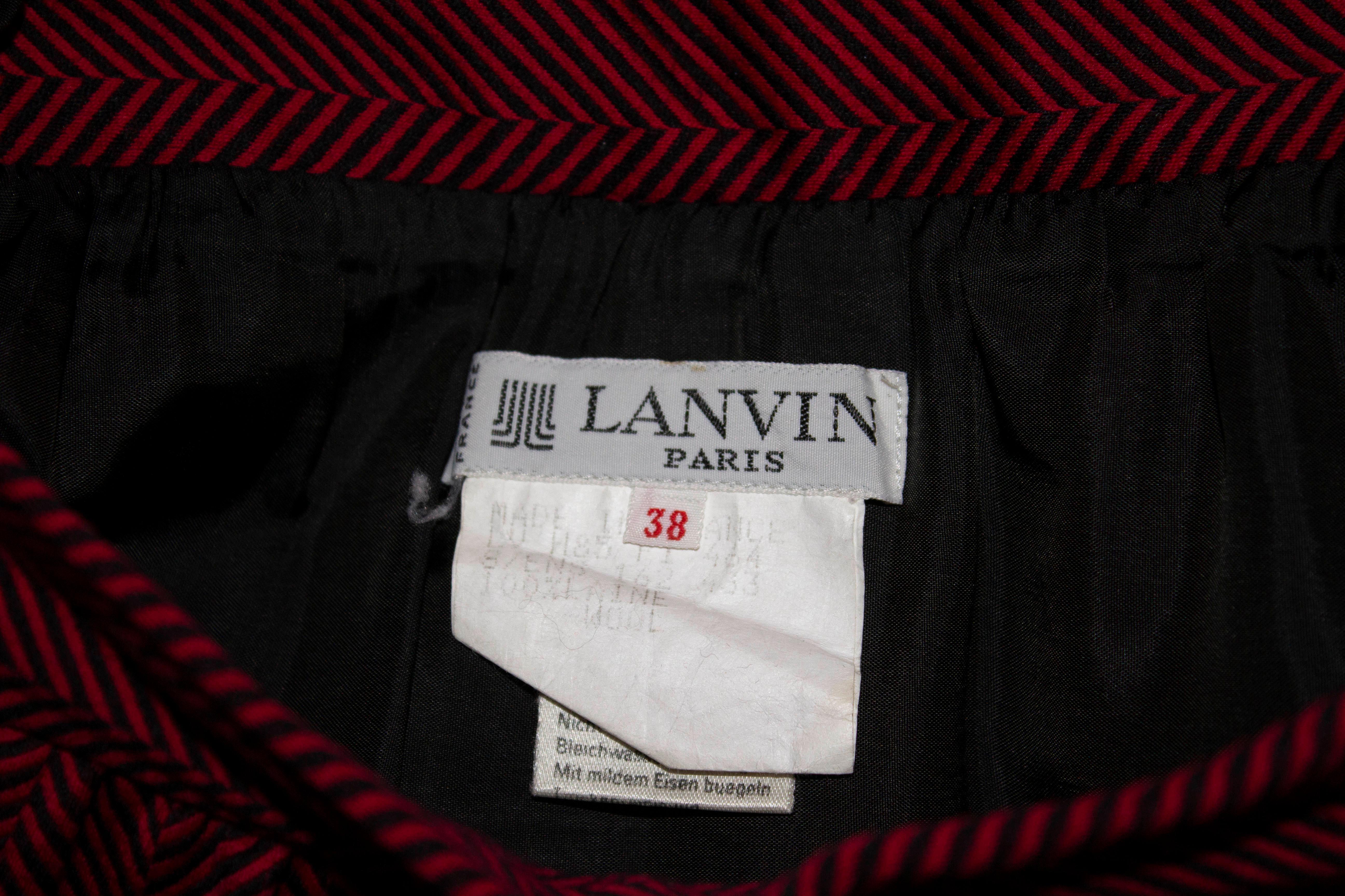 Vintage Lanvin Paris Skirt Suit For Sale at 1stDibs | lanvin paris suit ...