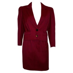 Retro Lanvin Paris Skirt Suit