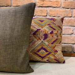 Vintage Laotian Pillow Covers (Pair)
