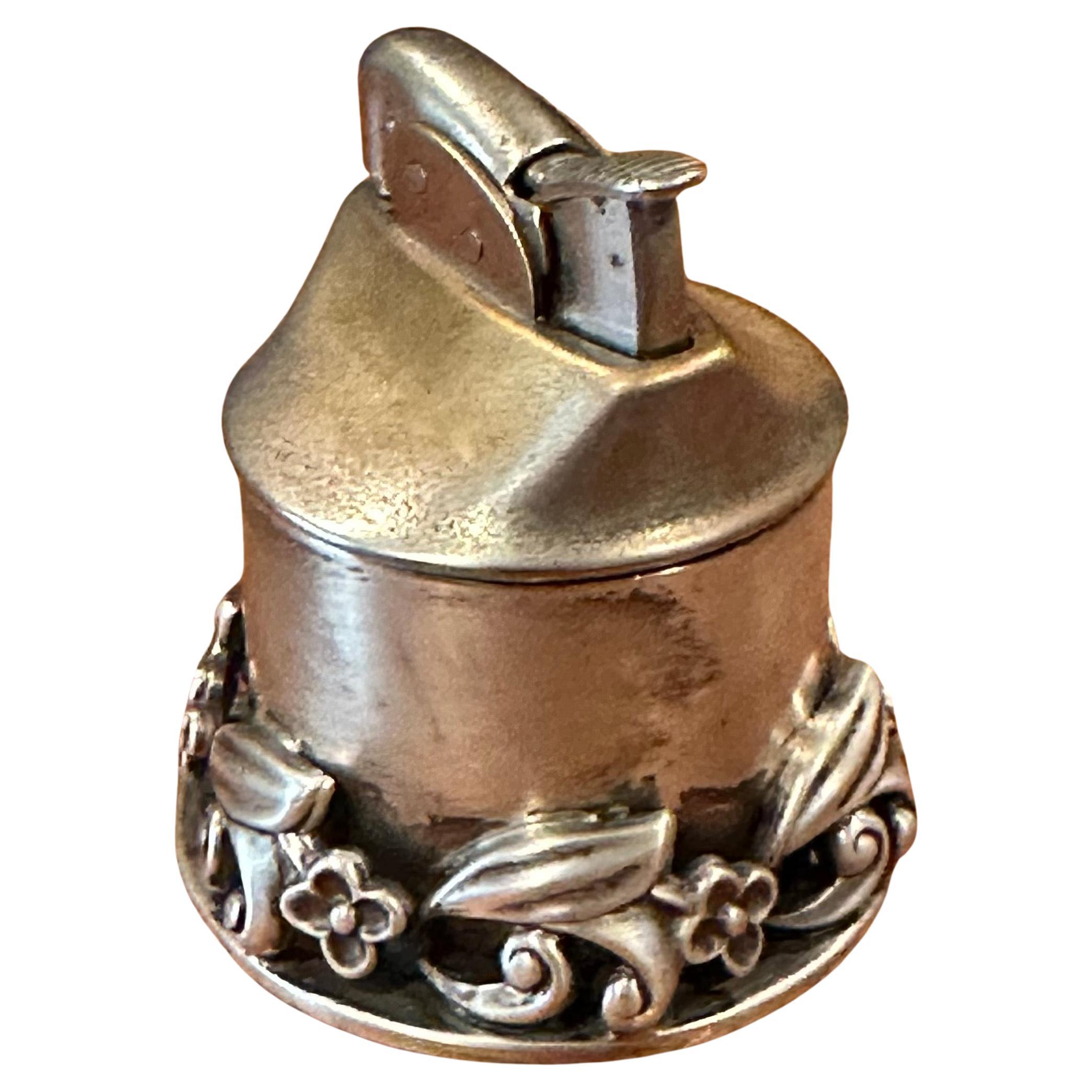 Vintage "LaPaglia" Table Lighter by Georg Jensen For Sale