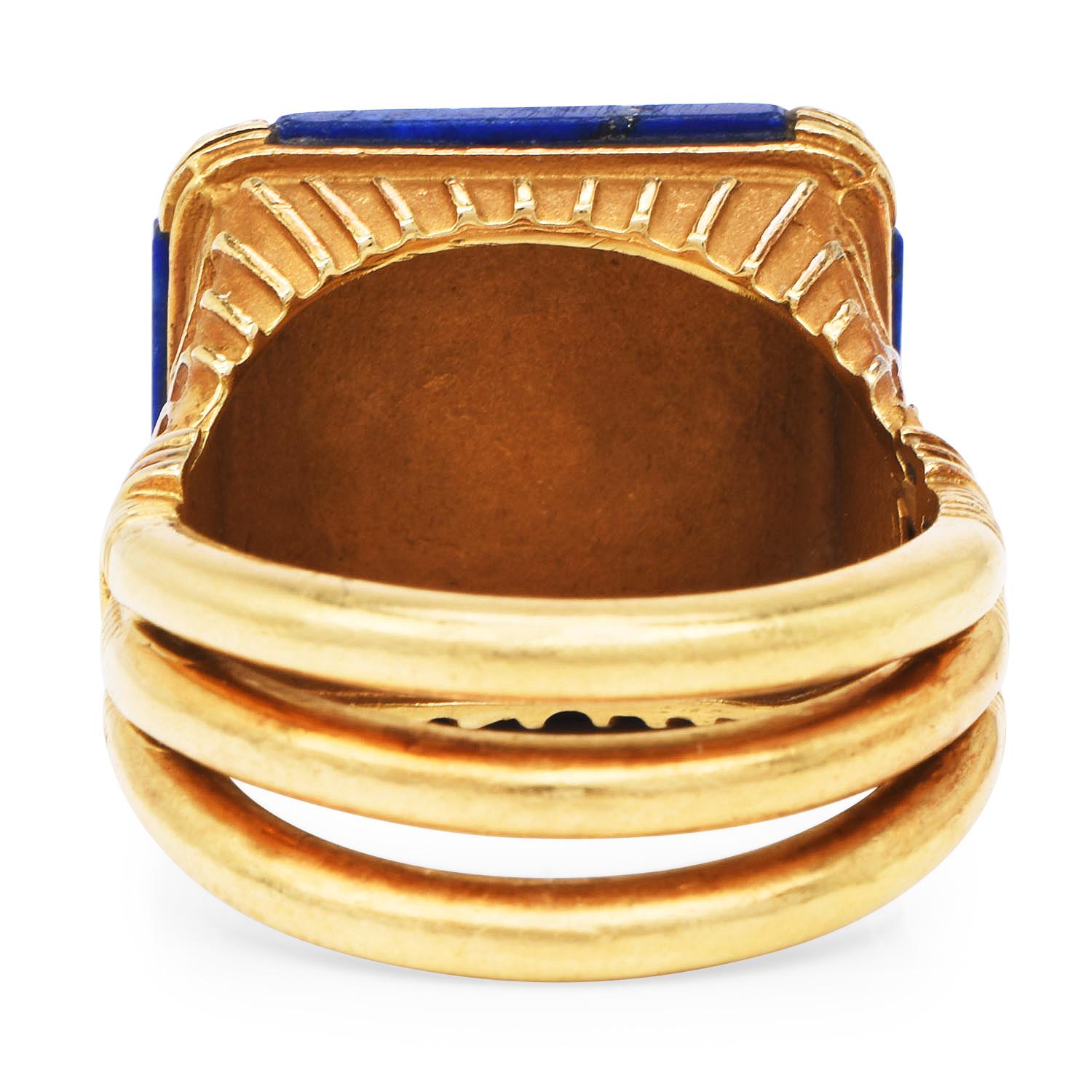 vintage scarab ring