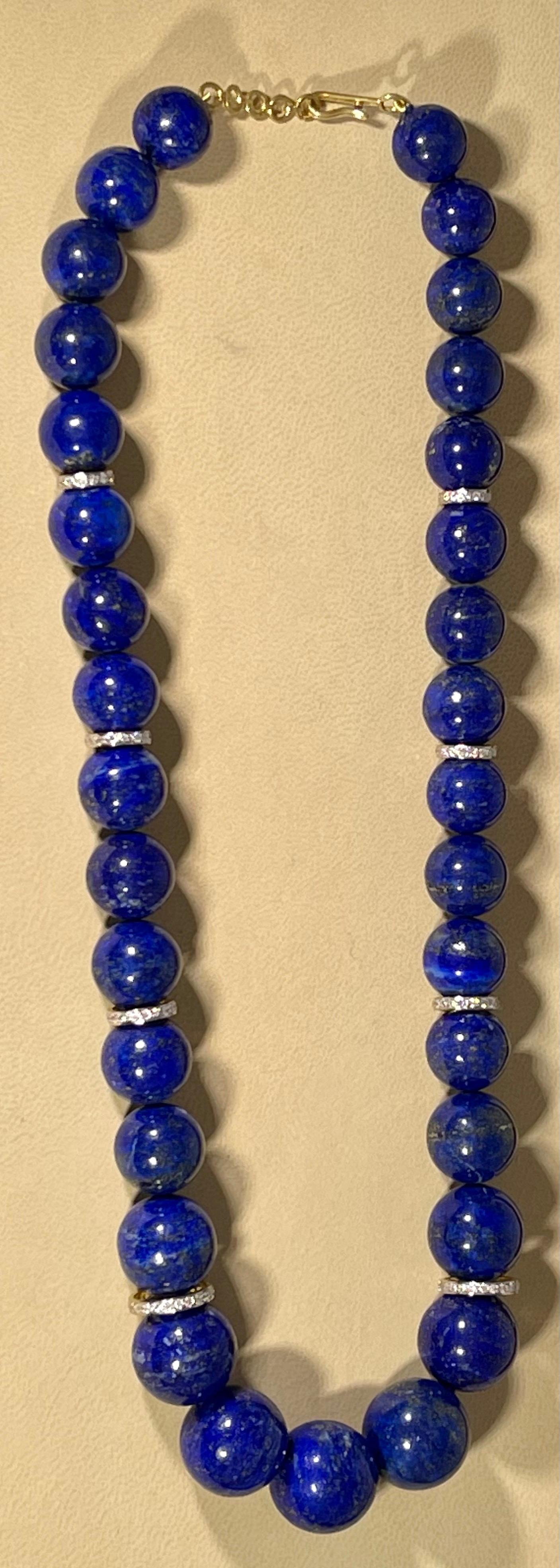vintage lapis necklace