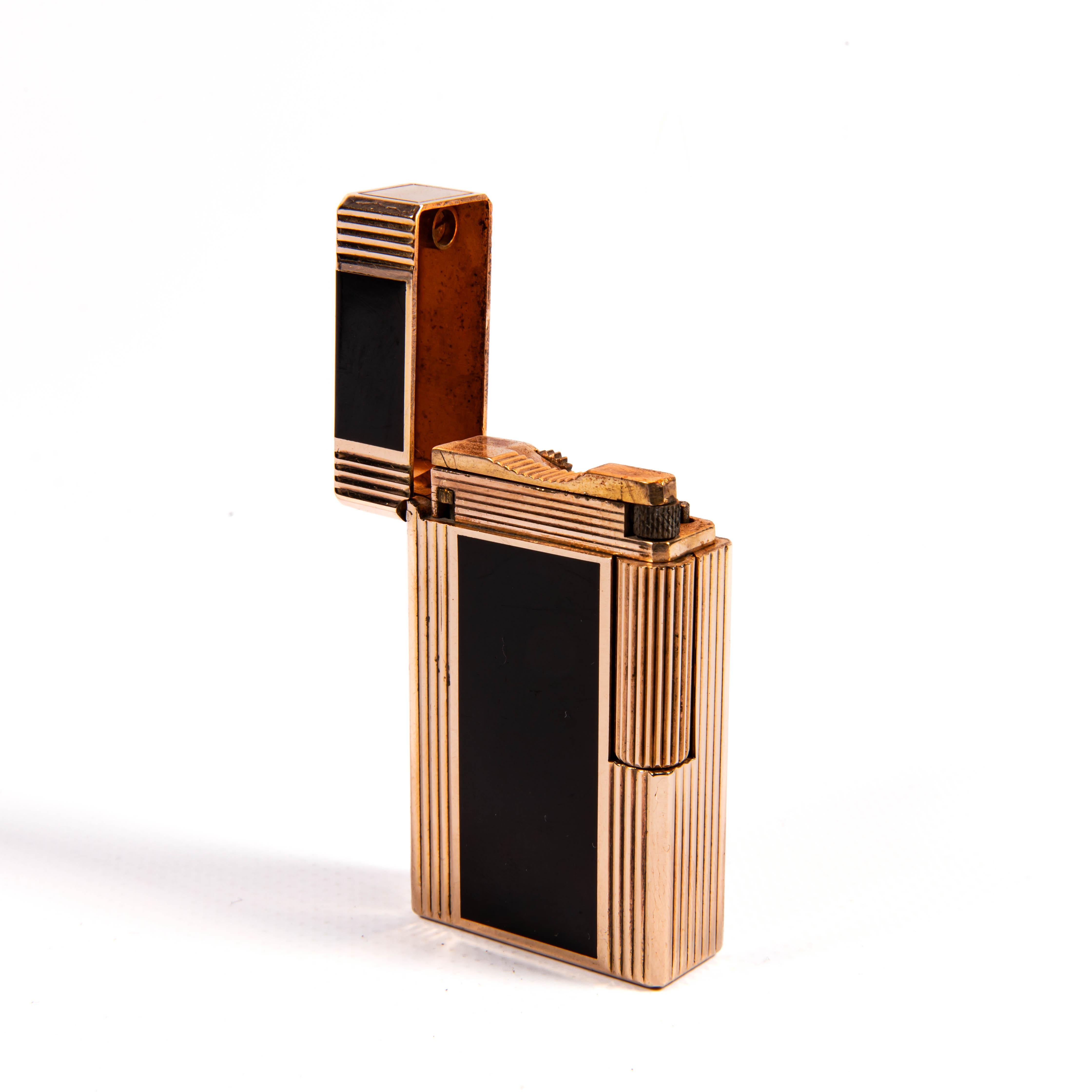 Vintage Laque de Chine S.T. DUPONT Ligne 1 BS Regular Lighter 1960s For Sale 2