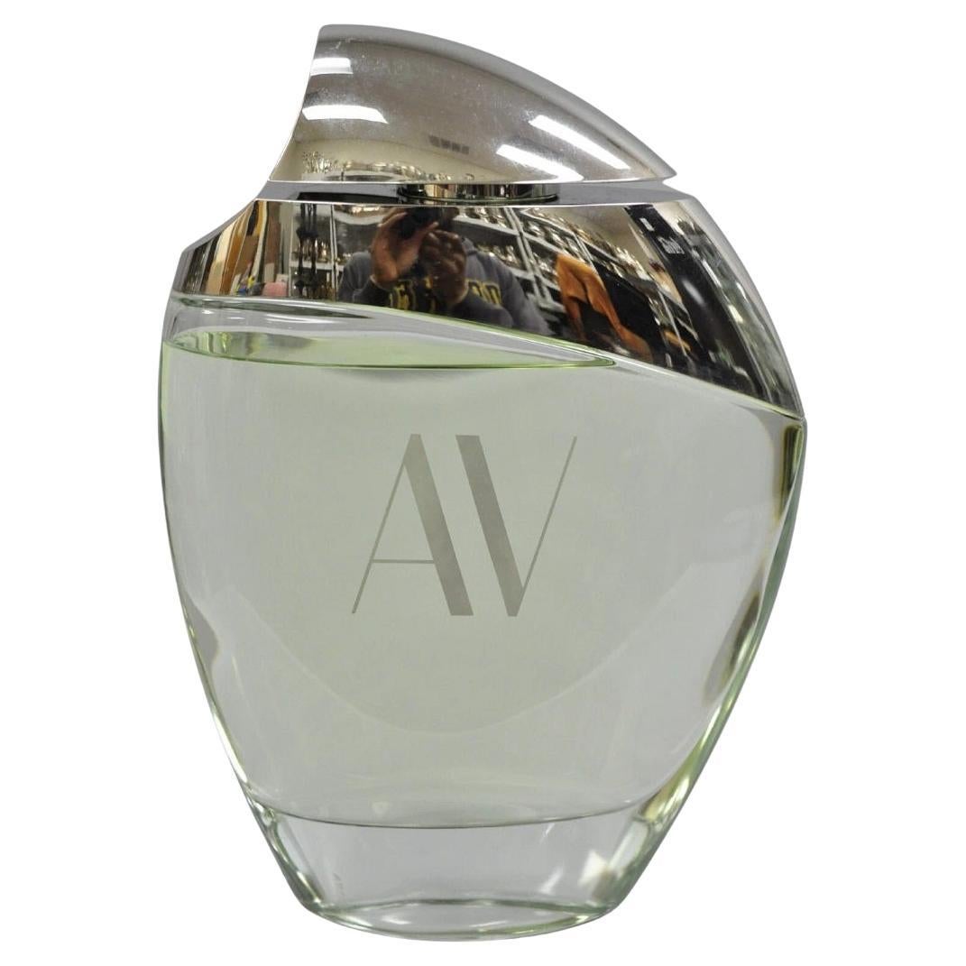Vintage Large 12" Dummy Bottle AV By Adrienne Vittadini Parfüm Store Display