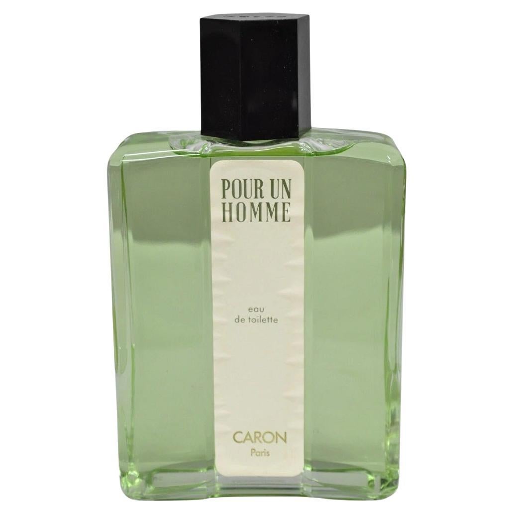 Vintage Large 12" Glas Dummy Bottle Caron Paris Köln Parfüm Store Display