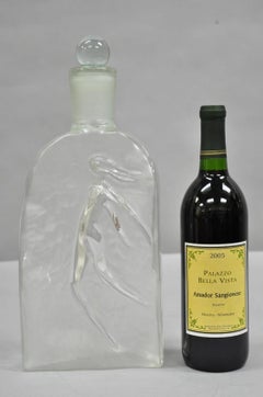 Vintage Large 14" Glass Dummy Bottle “Fleur d’ Eau” by Rochas Perfume Display