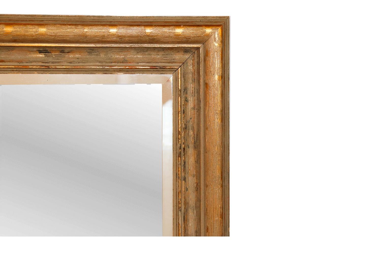 Unknown Vintage Large 20th Century Giltwood Mirror  