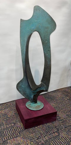 Vintage Large Abstract Bronze