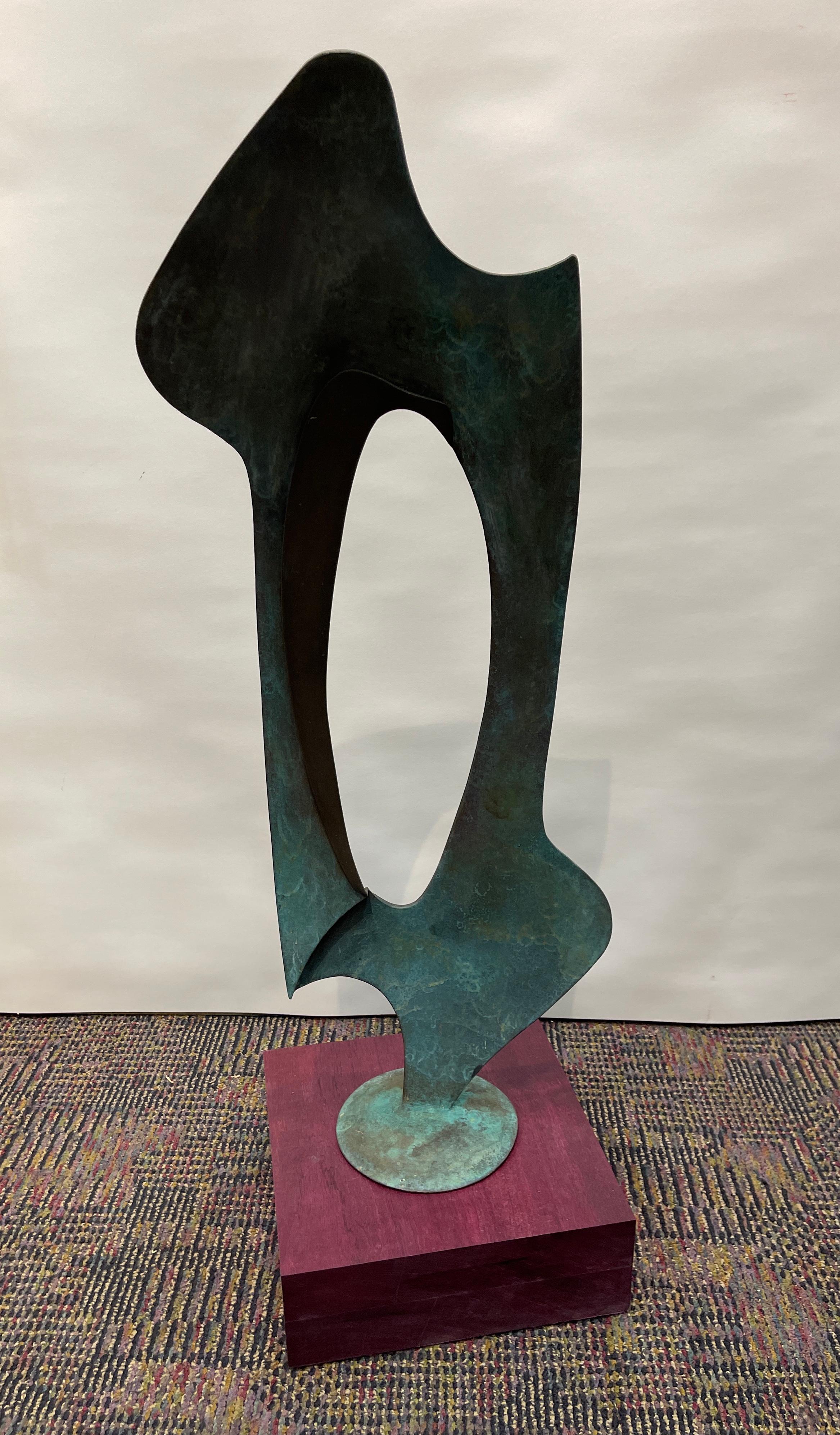 Unknown Vintage Large Abstract Bronze For Sale